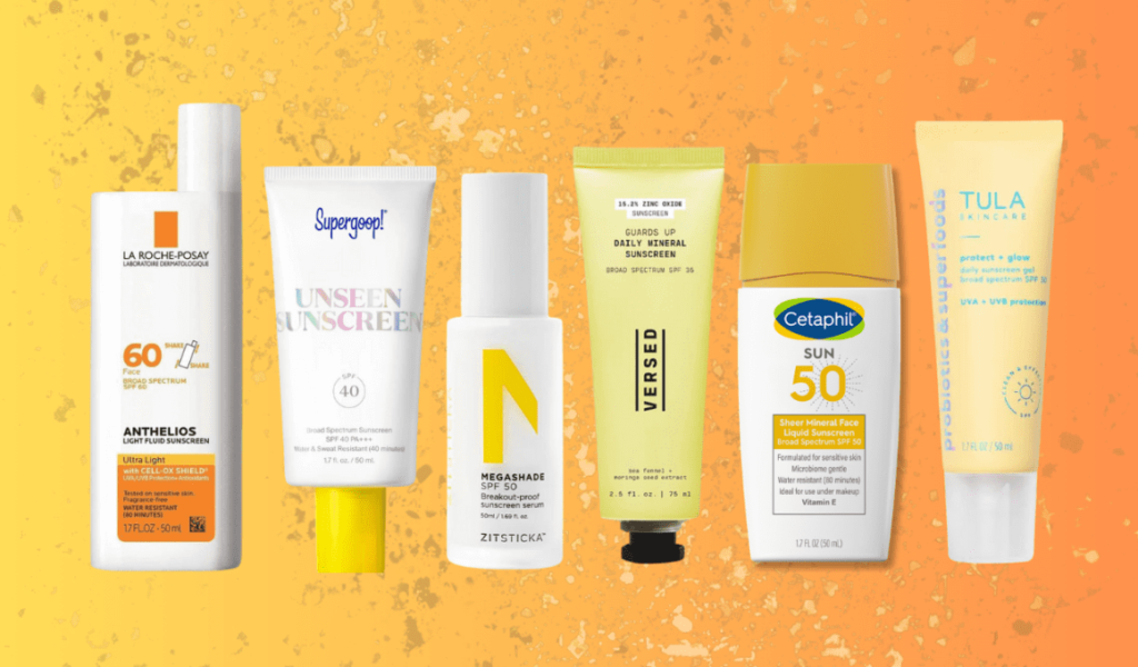 best sunscreen for acne prone skin
